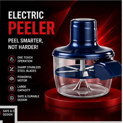 Automatic Rechargeable Fruit & Vegetable Peeler – 3x Faster, Zero Effort