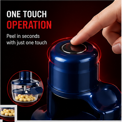 Automatic Rechargeable Fruit & Vegetable Peeler – 3x Faster, Zero Effort